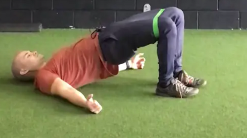 Banded Glute Bridge